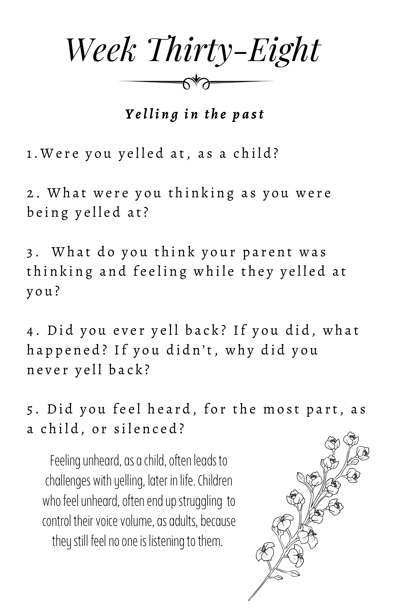 52 Weeks of Reflection Practice Guided Journal E-Book