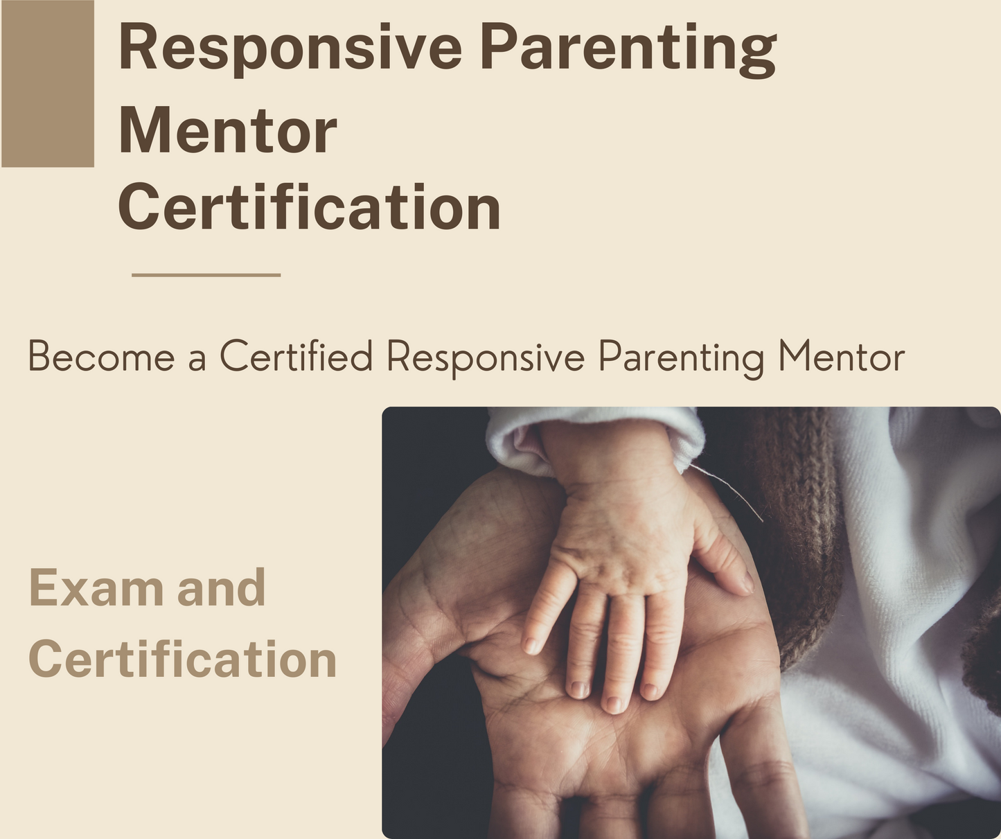 Responsive Parenting Mentor Certification Exam
